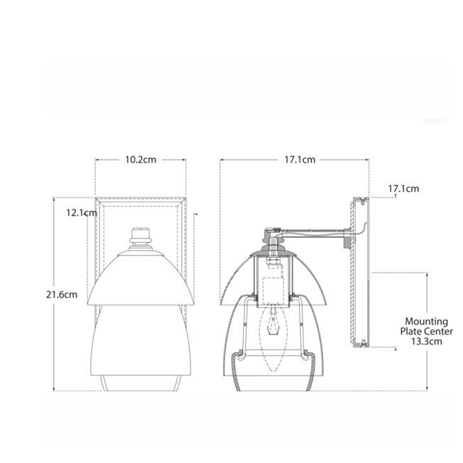 Whitman Small Sconce