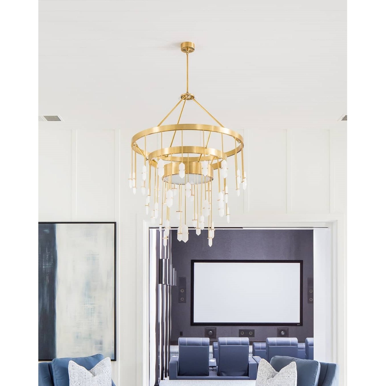 Halcyon Large Three Tier Chandelier