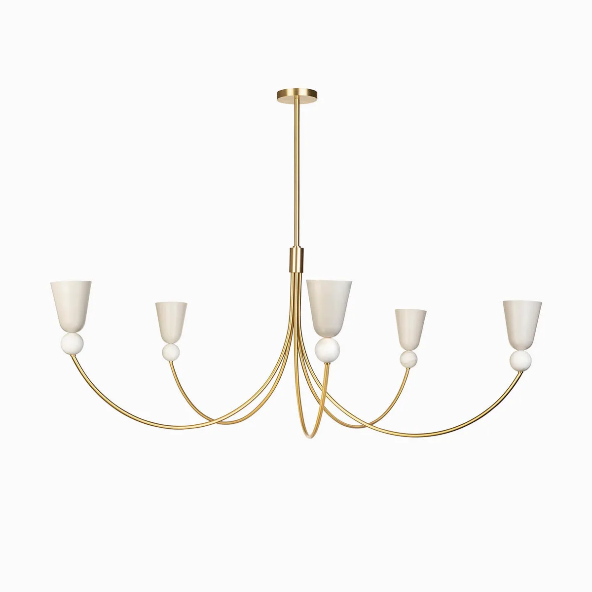 Grayson 5 arm chandelier