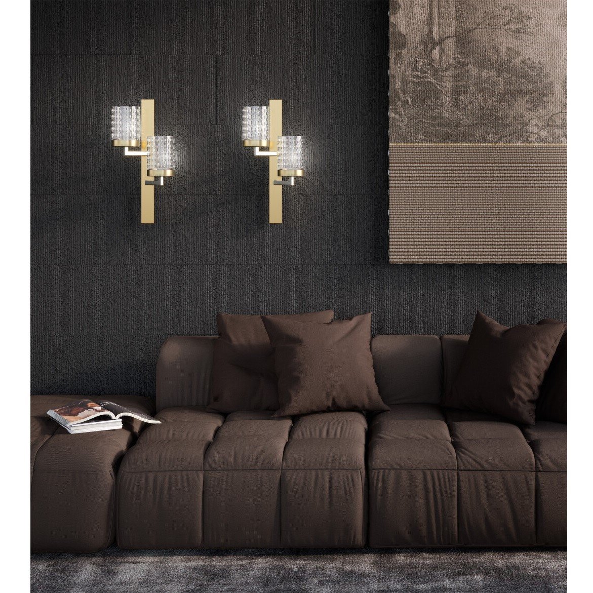 Quarzo wall lamp