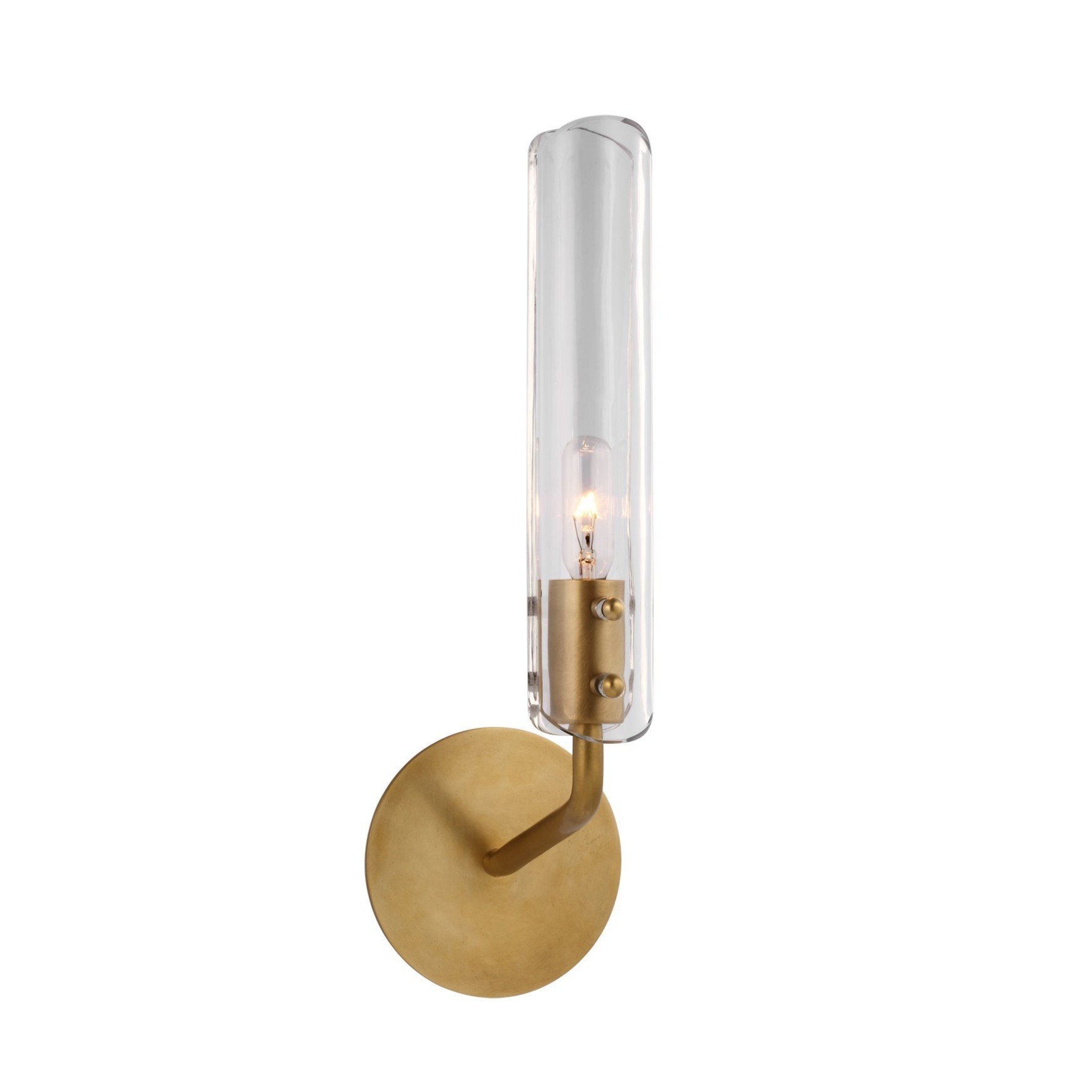 Casoria 14" Brass Single Sconce