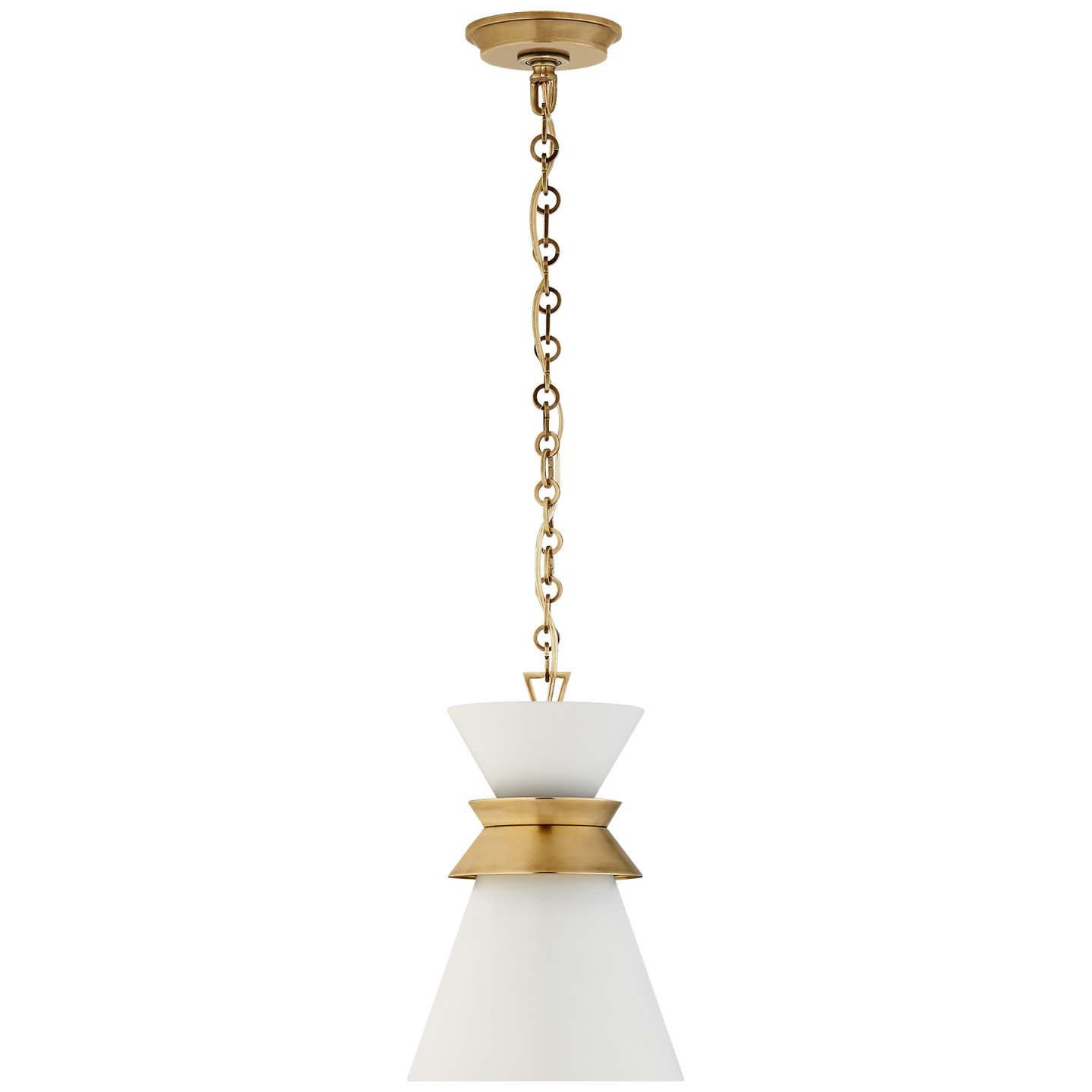 Alborg White Small Stacked Pendant