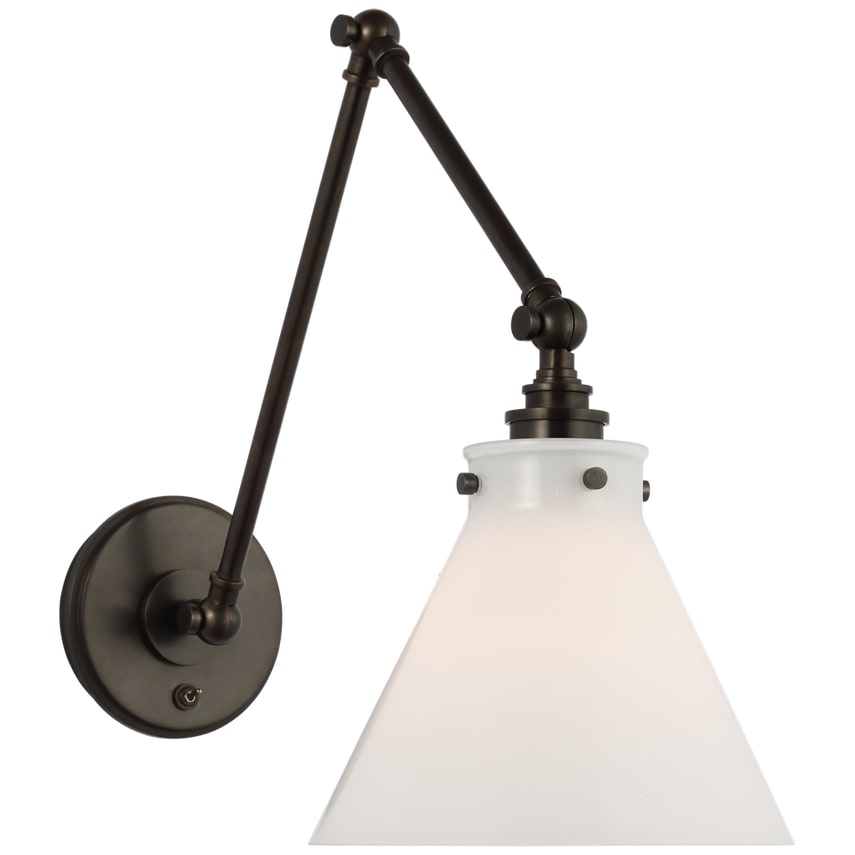 Parkington Double Wall Light With Glass