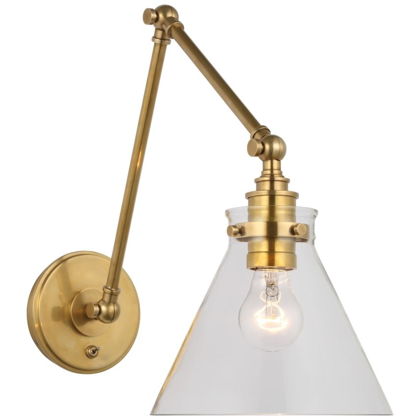 Parkington Double Wall Light With Glass