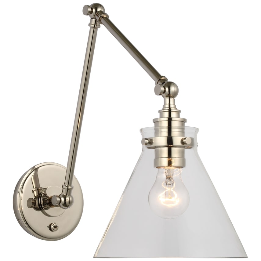 Parkington Double Wall Light With Glass