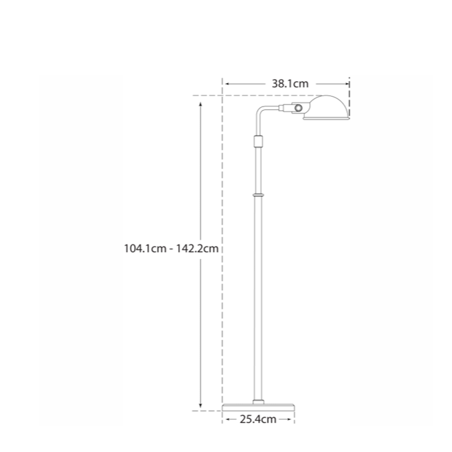 Fairfield Pharmacy Floor Lamp